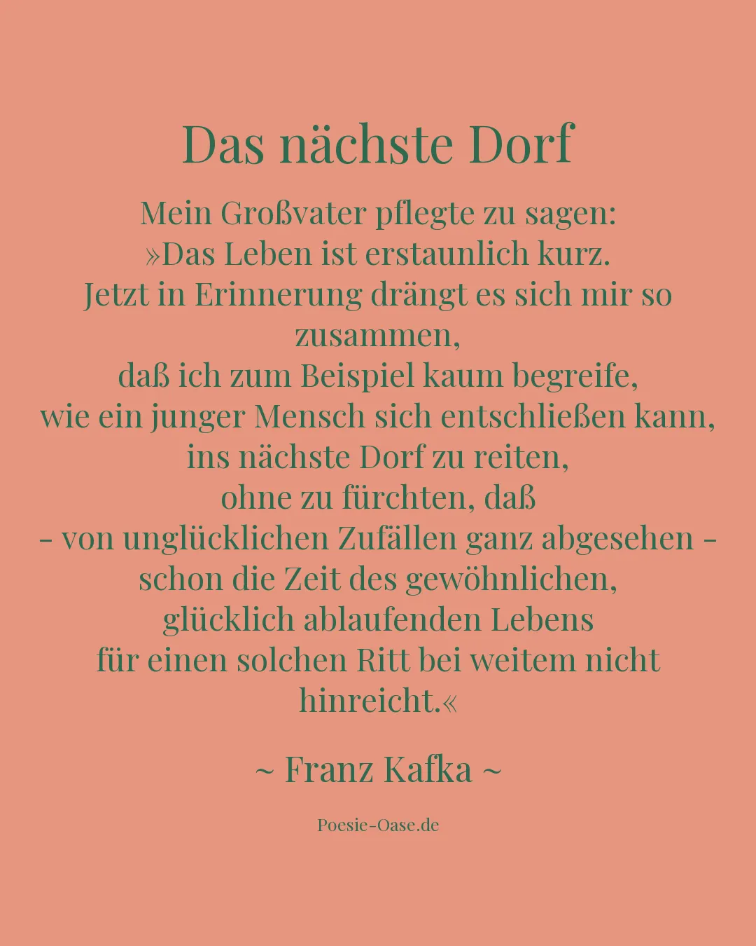 Illustration zu Das nächste Dorf
