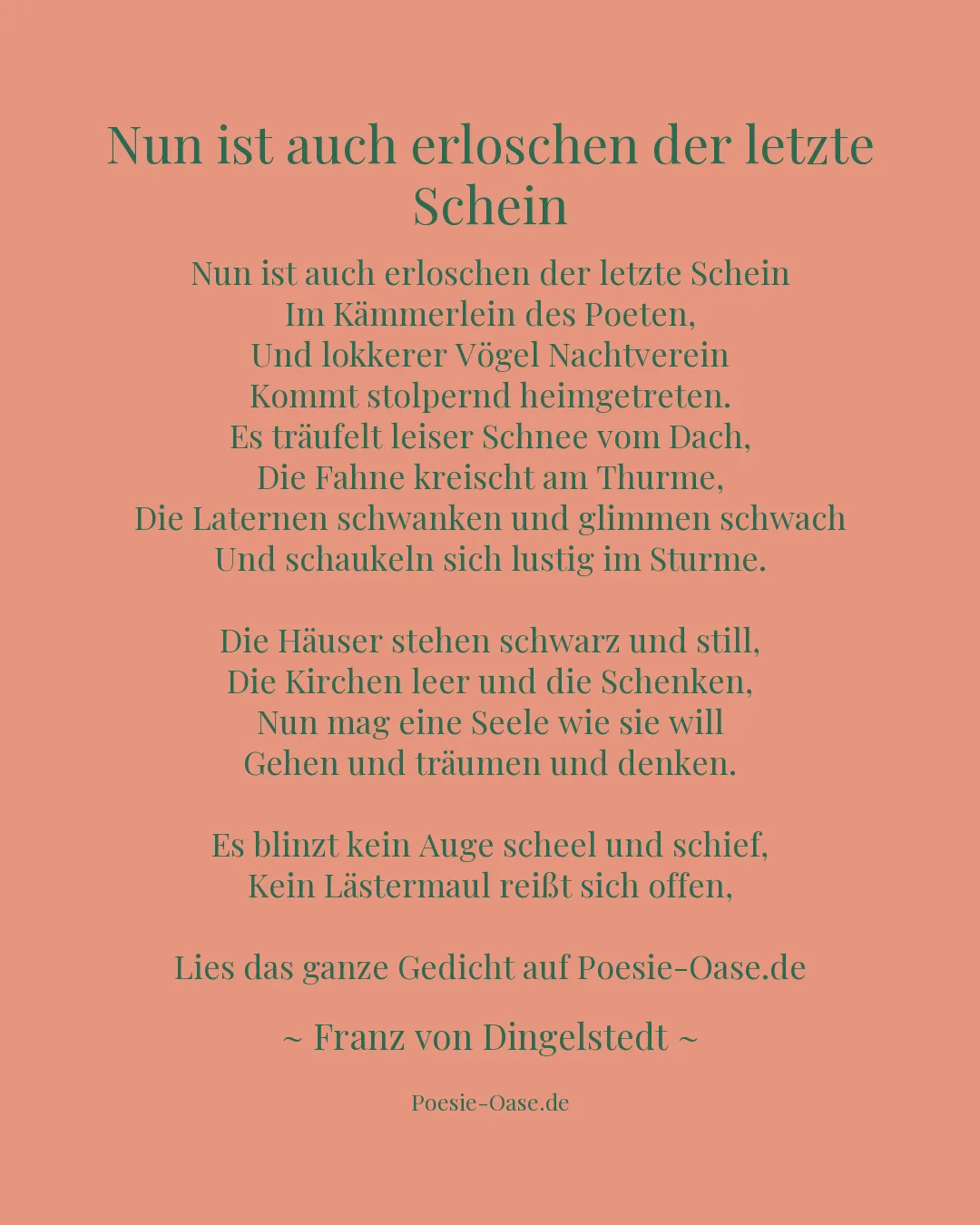 Illustration zu Nun ist auch erloschen der letzte Schein