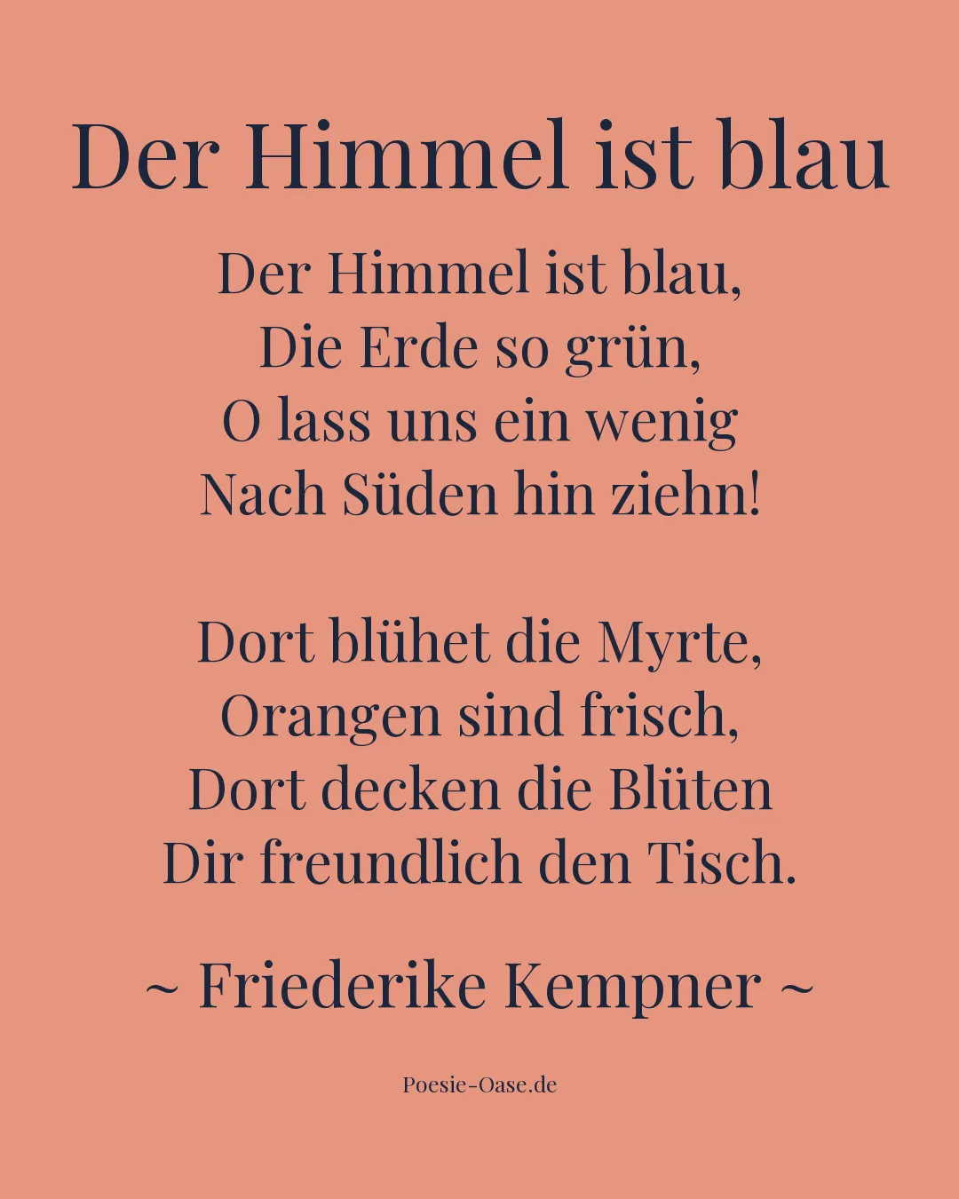 Illustration zu Der Himmel ist blau