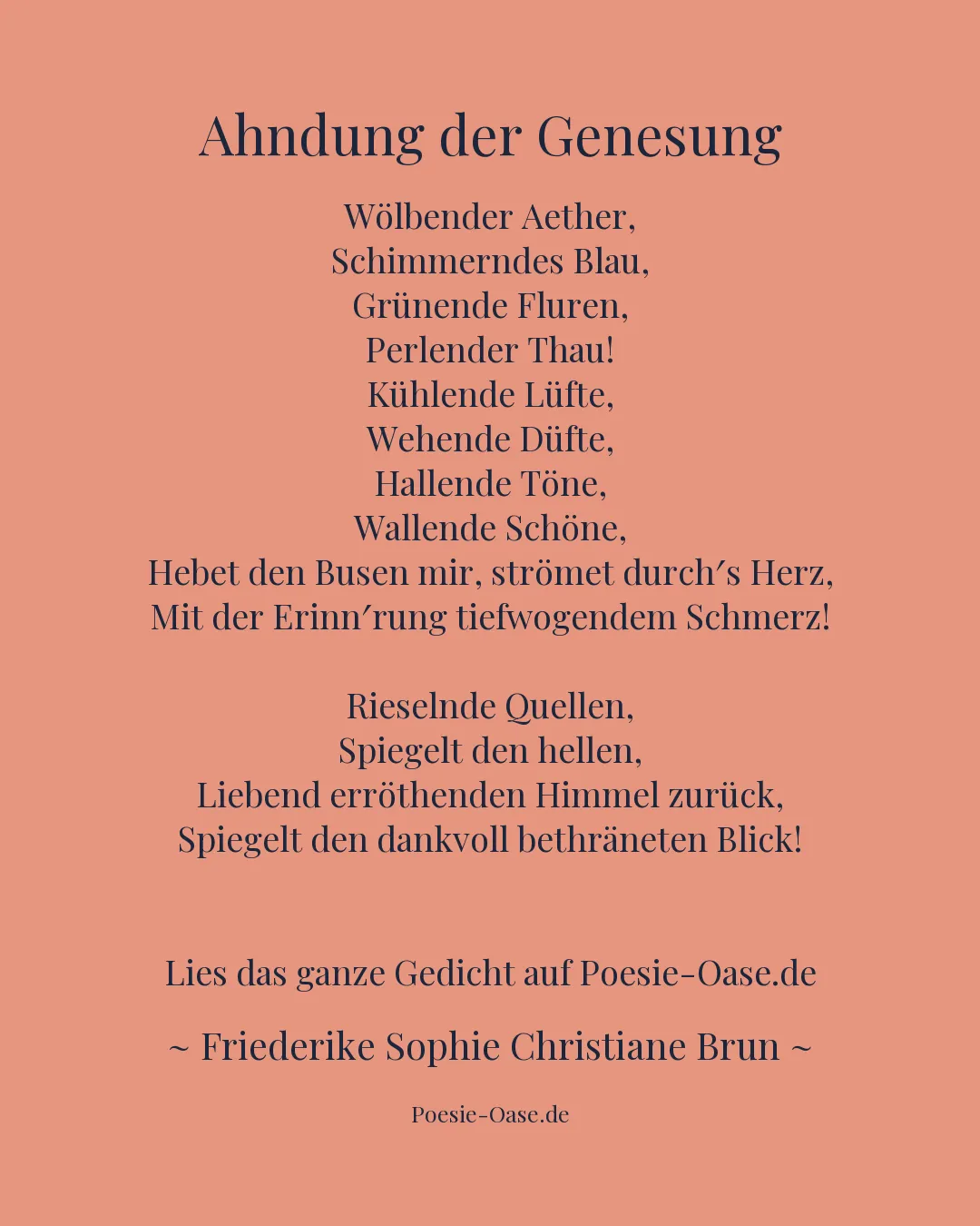 Illustration zu Ahndung der Genesung