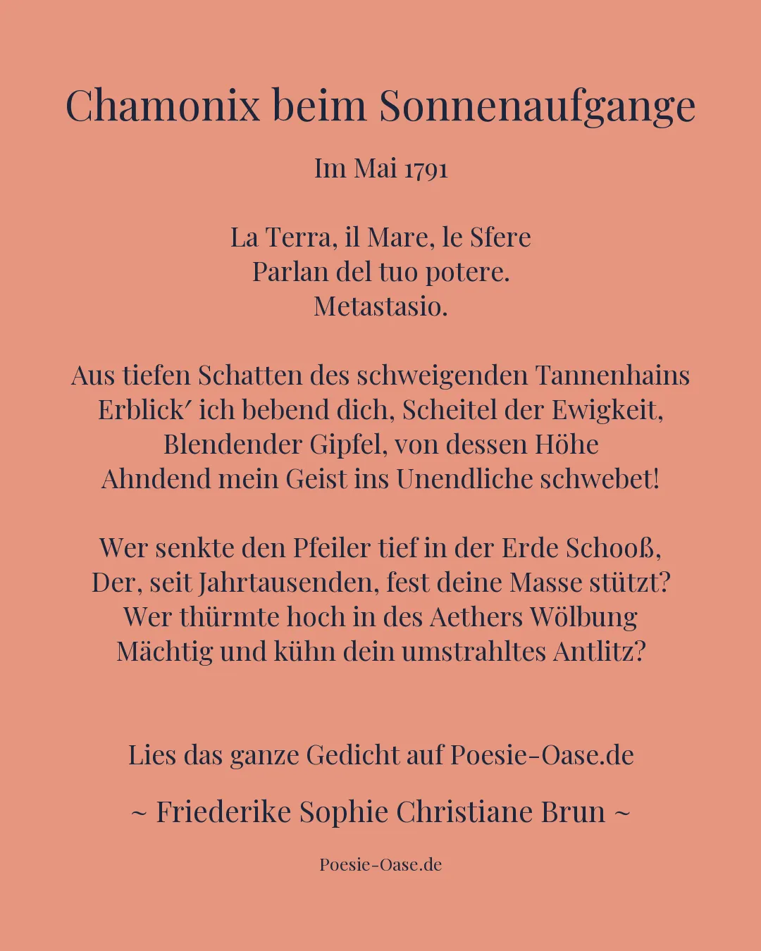 Illustration zu Chamonix beim Sonnenaufgange