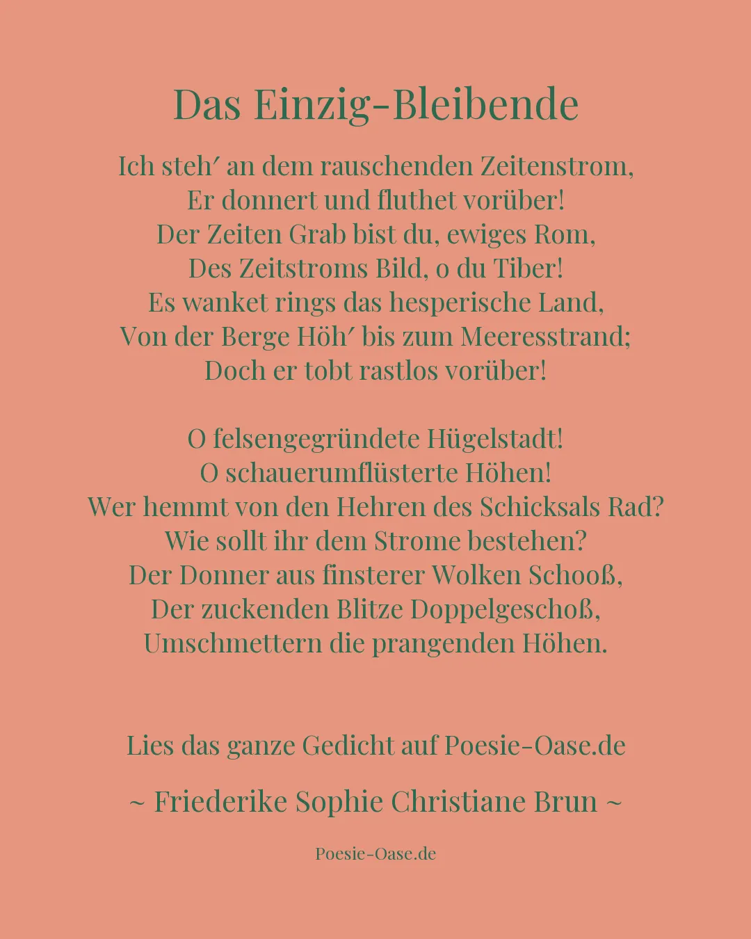 Illustration zu Das Einzig-Bleibende