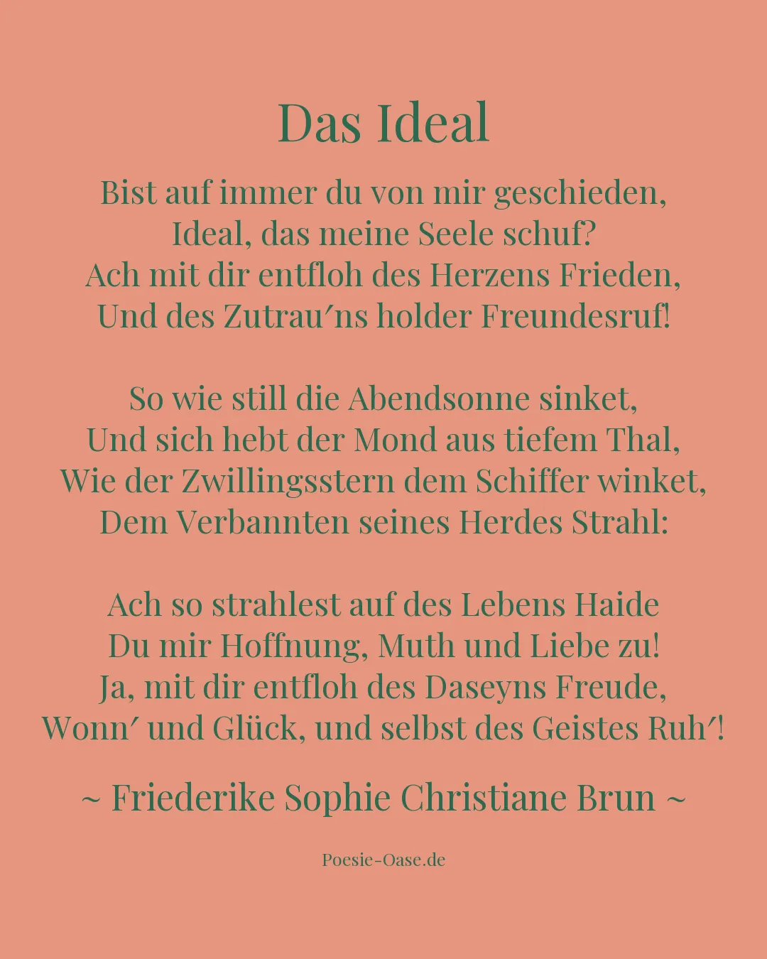 Illustration zu Das Ideal