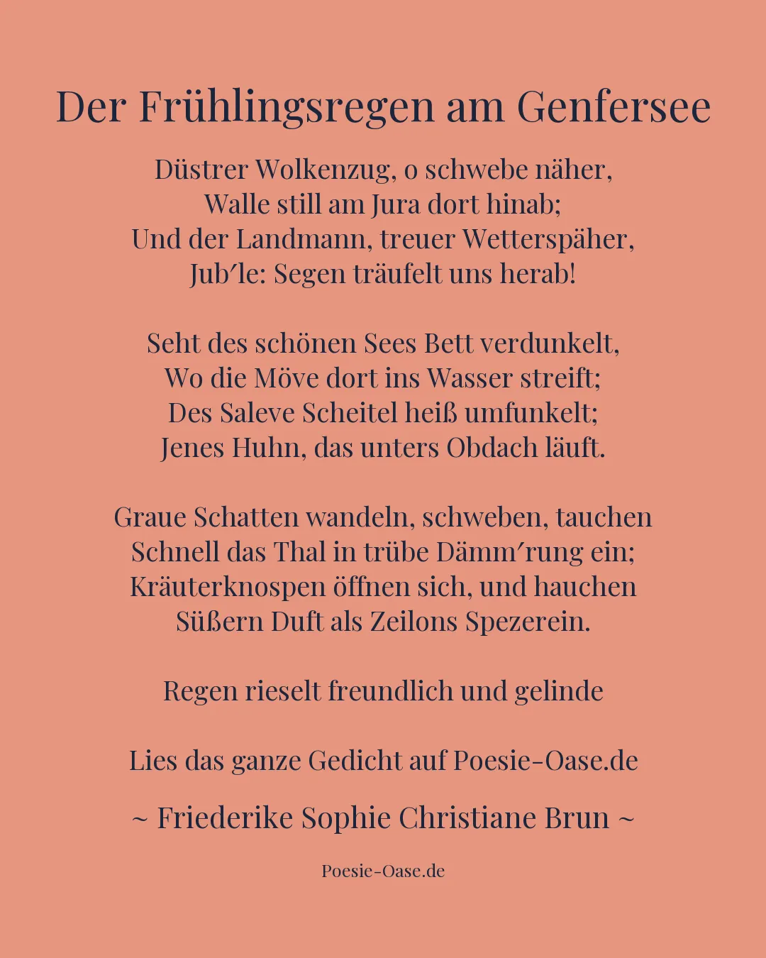 Illustration zu Der Frühlingsregen am Genfersee