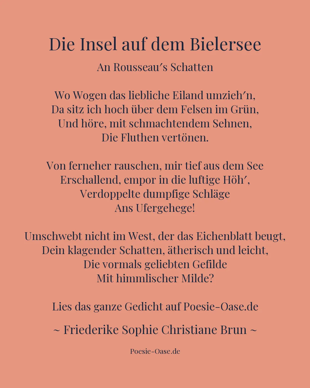 Illustration zu Die Insel auf dem Bielersee