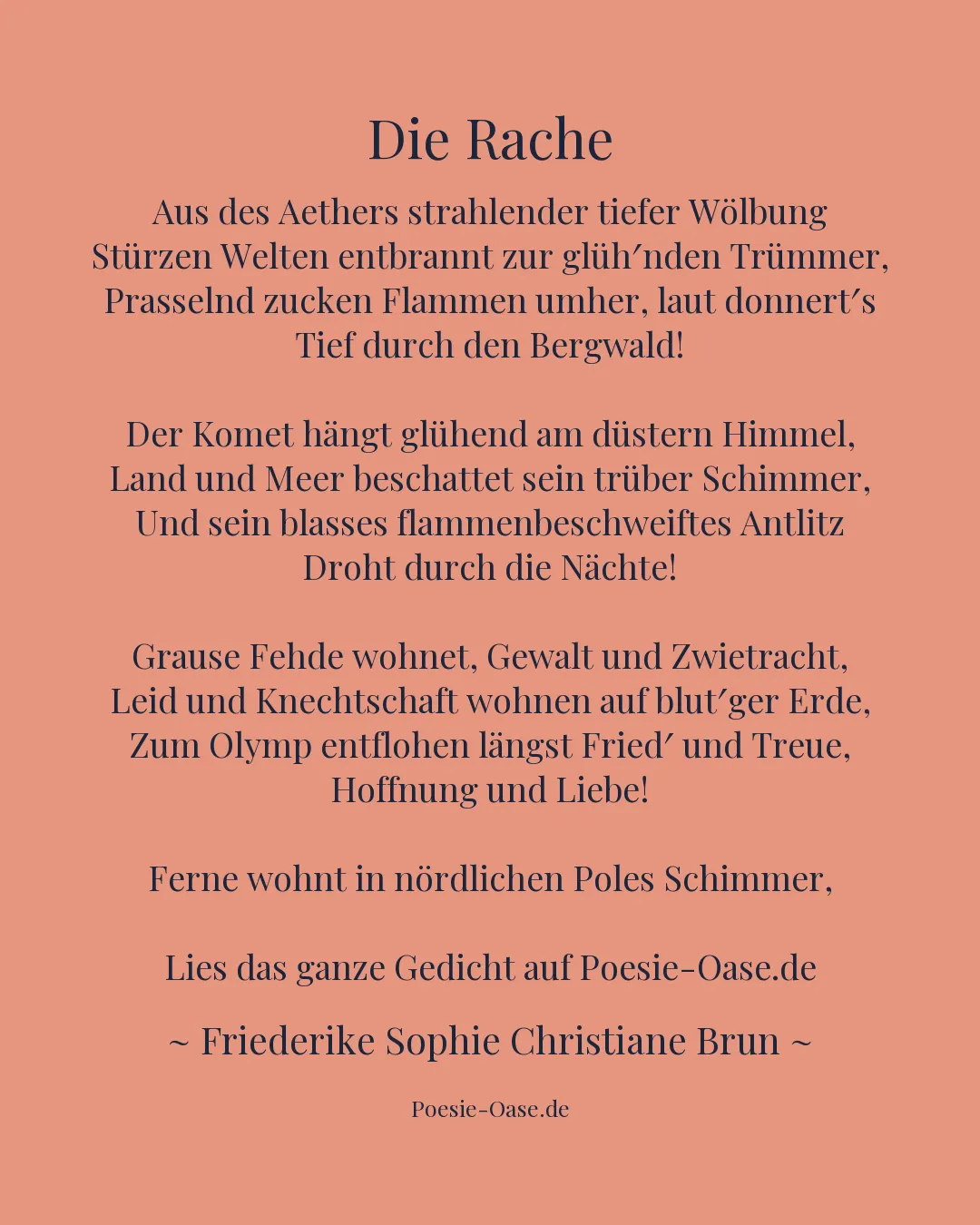 Illustration zu Die Rache