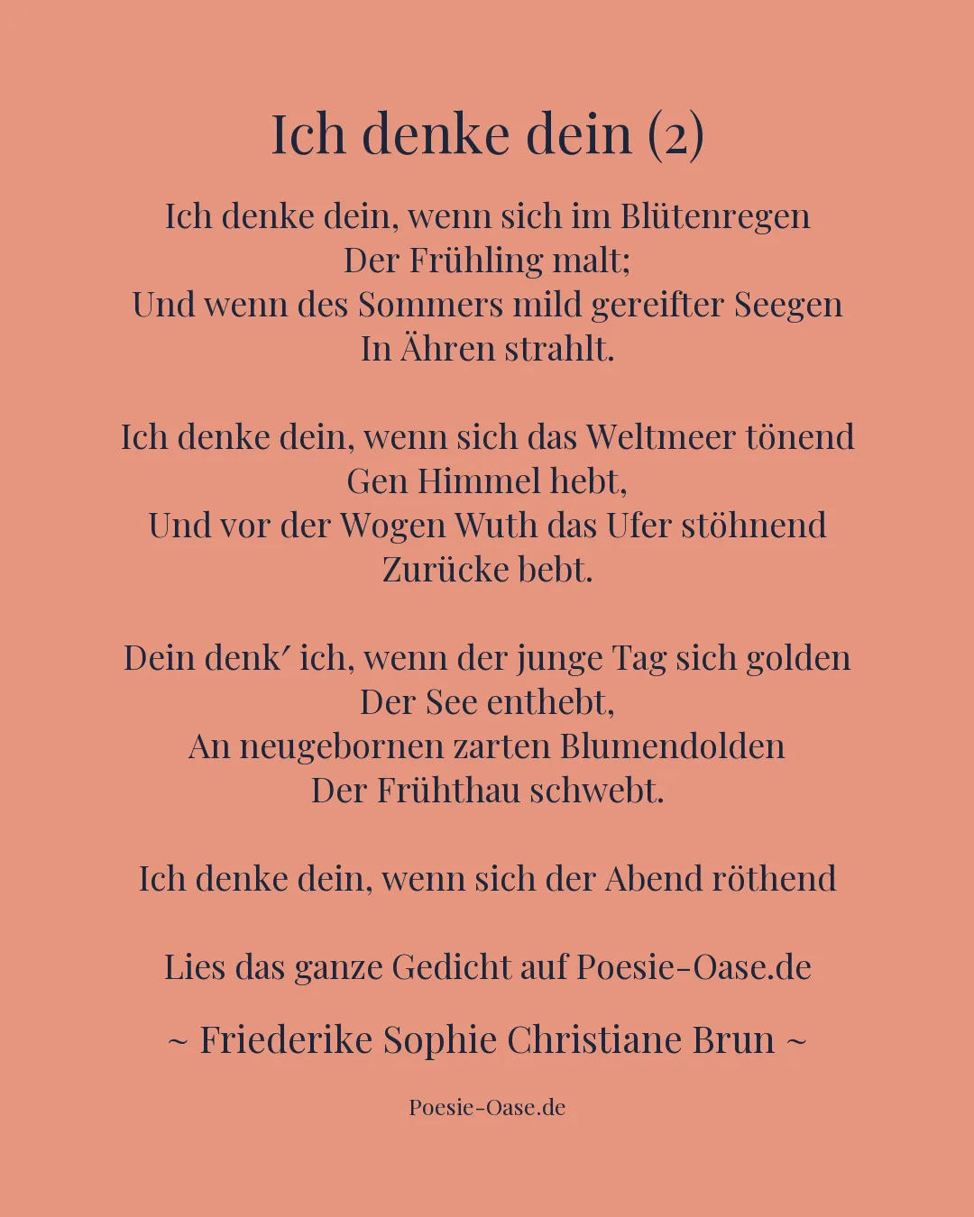 Illustration zu Ich denke dein (2)