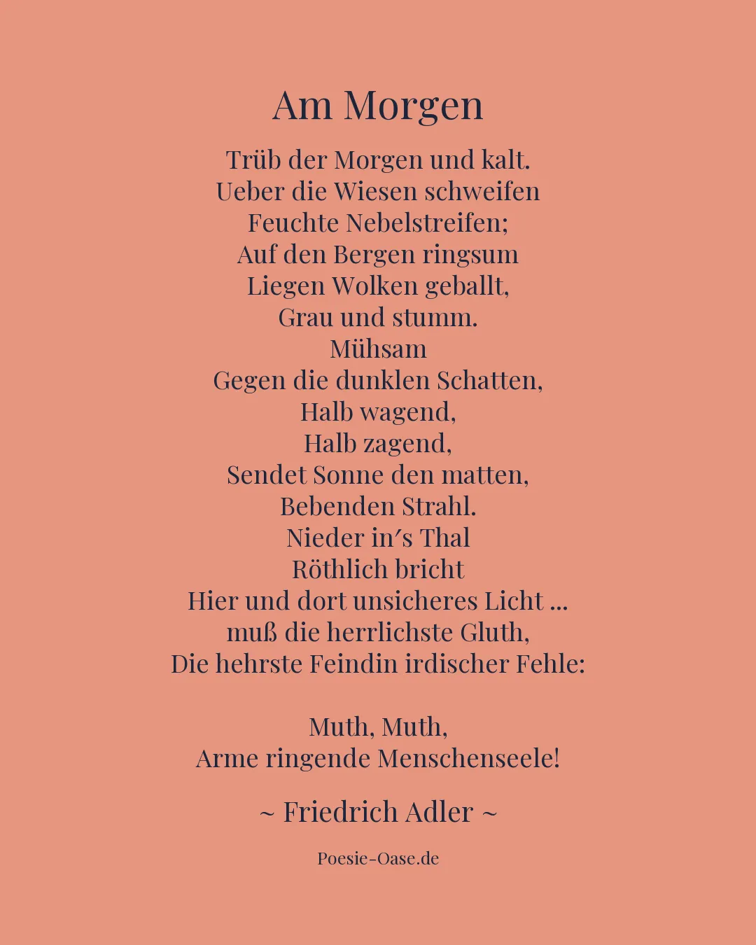 Illustration zu Am Morgen