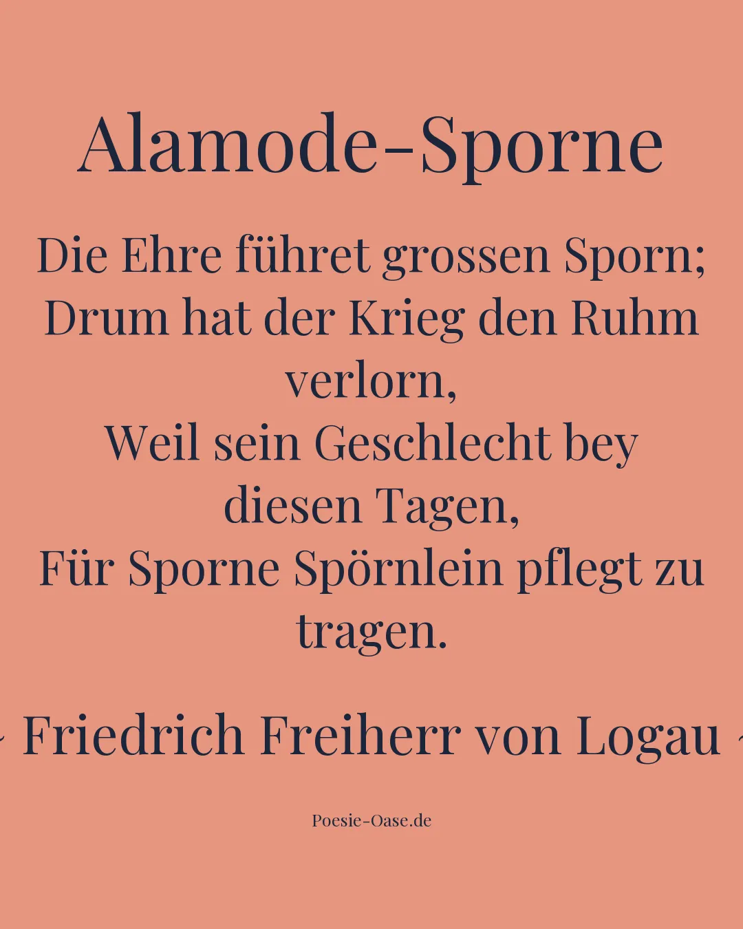 Illustration zu Alamode-Sporne