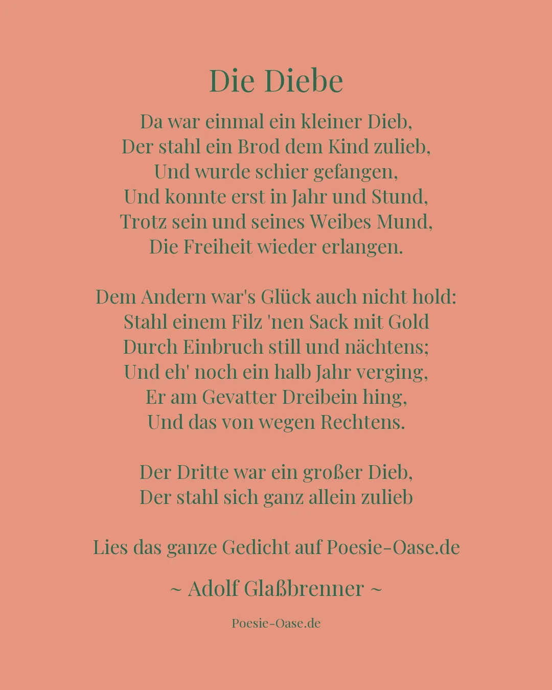 Illustration zu Die Diebe