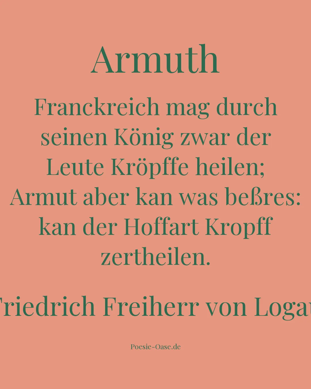 Illustration zu Armuth