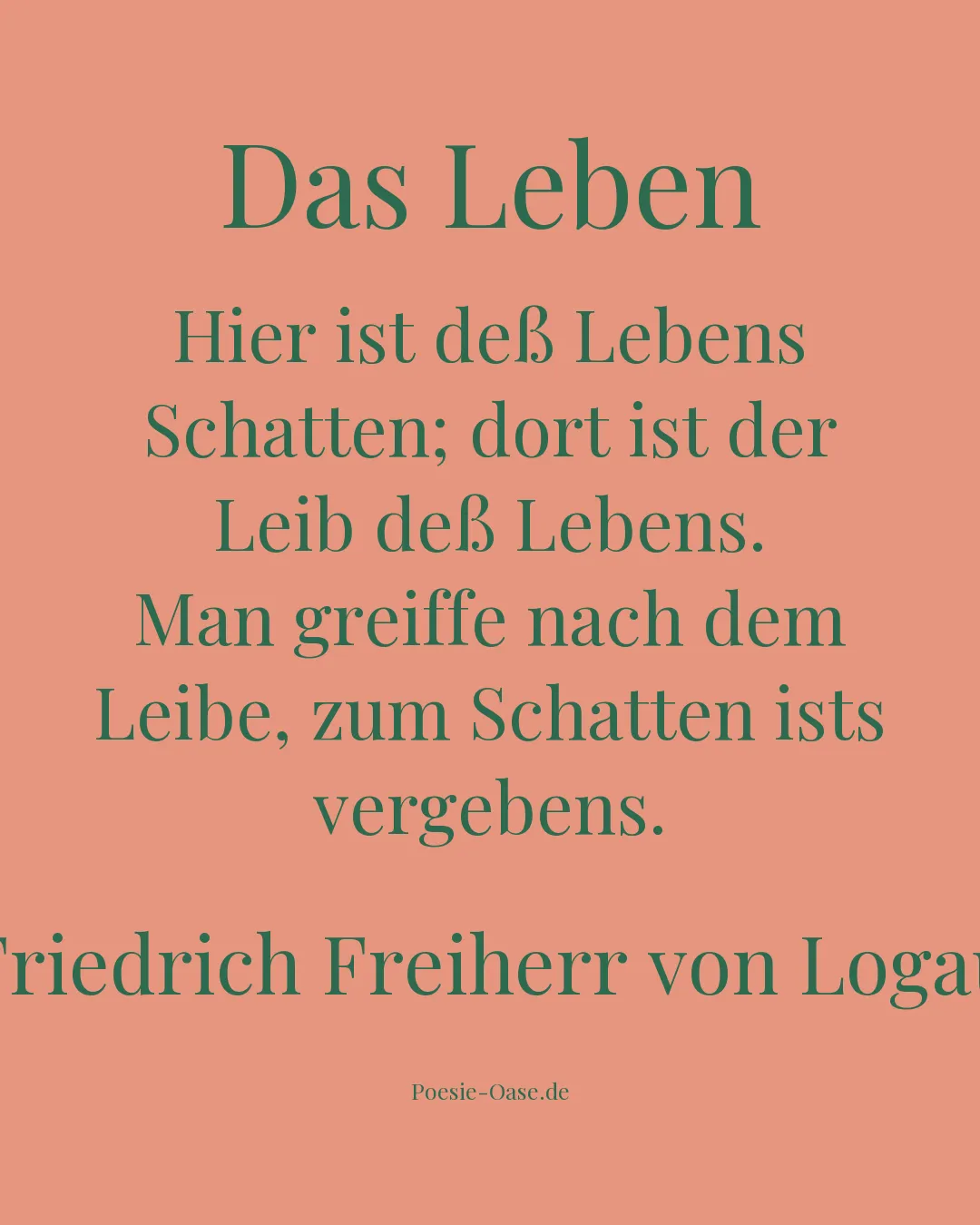 Illustration zu Das Leben