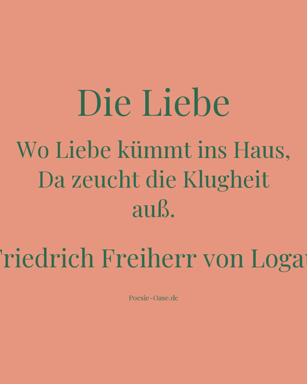 Illustration zu Die Liebe