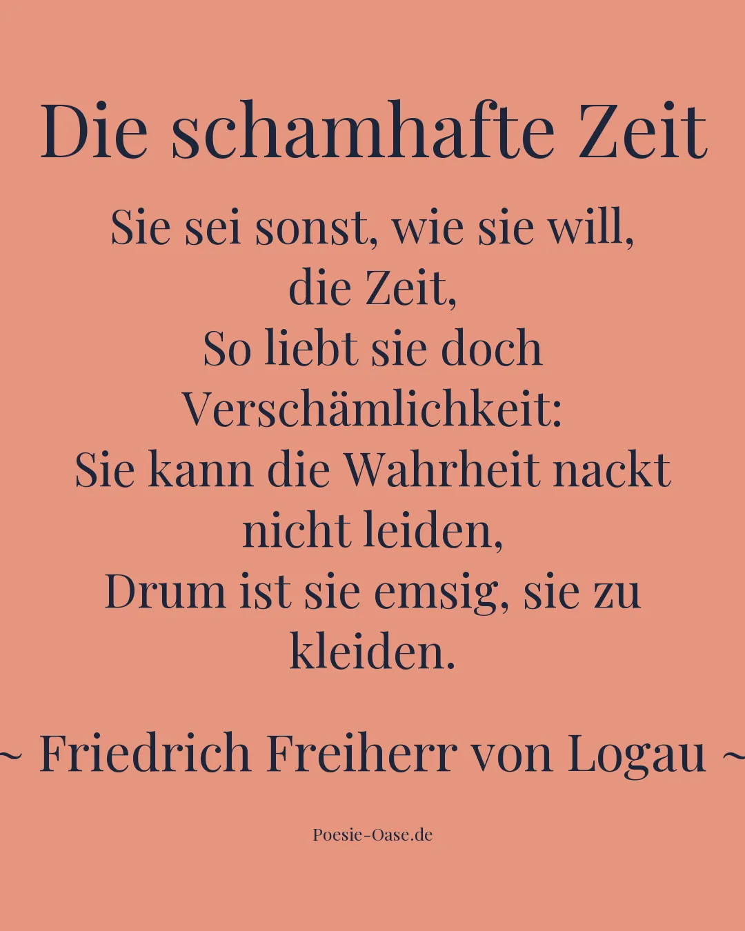 Illustration zu Die schamhafte Zeit