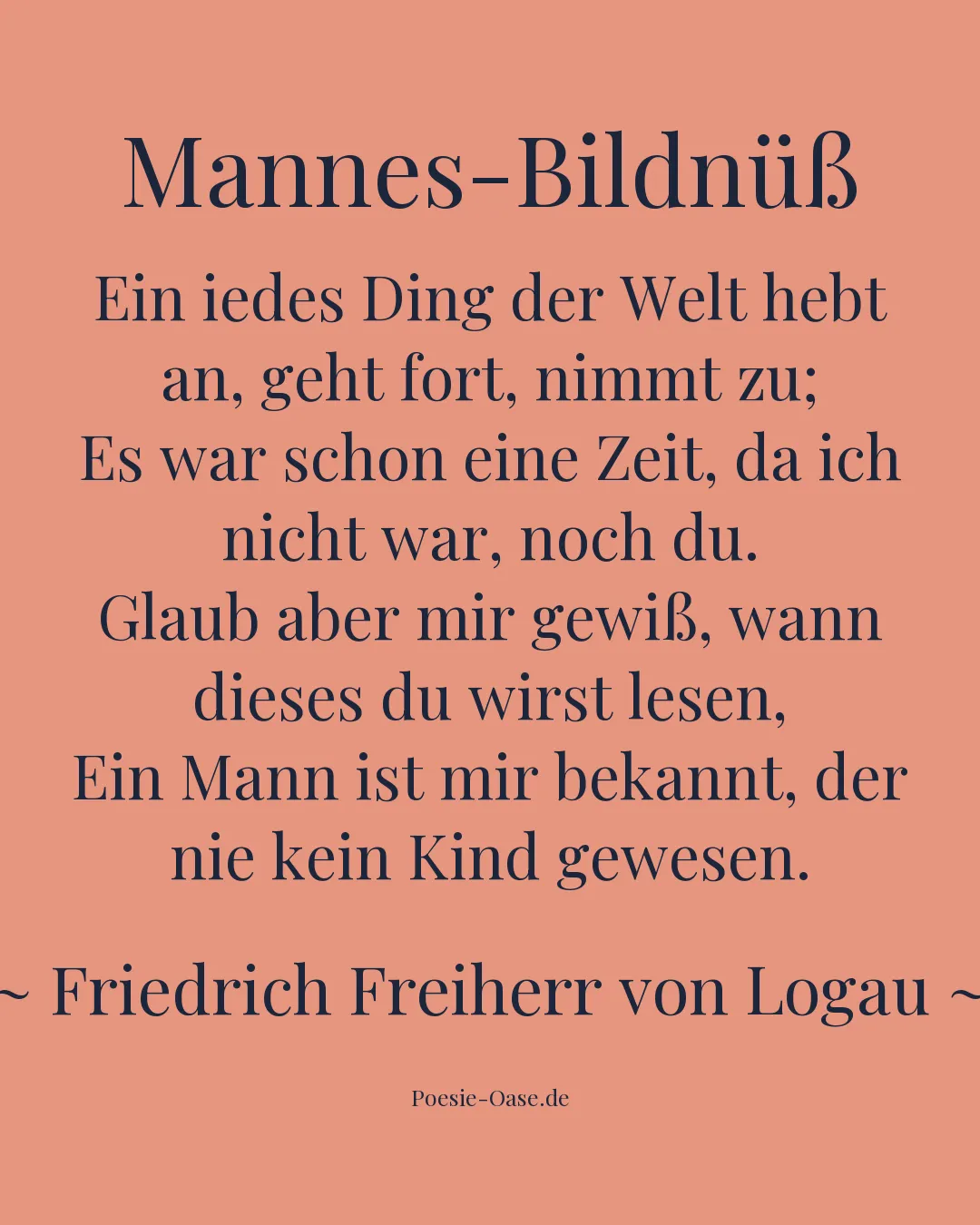 Illustration zu Mannes-Bildnüß
