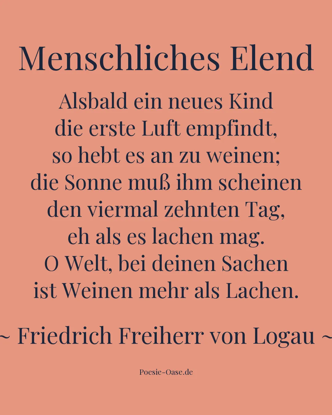 Illustration zu Menschliches Elend