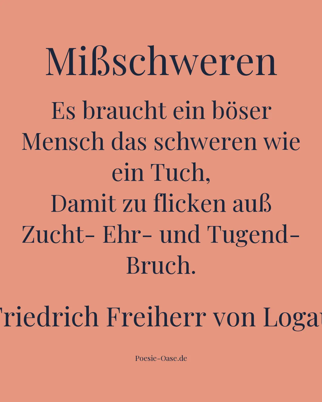 Illustration zu Mißschweren