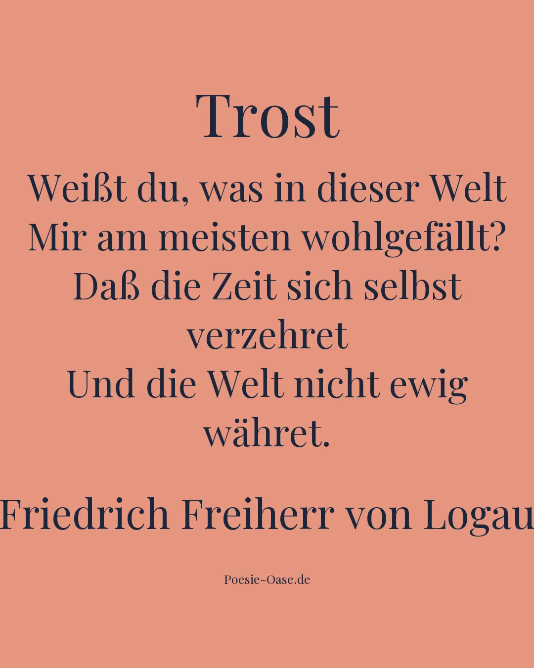 Illustration zu Trost