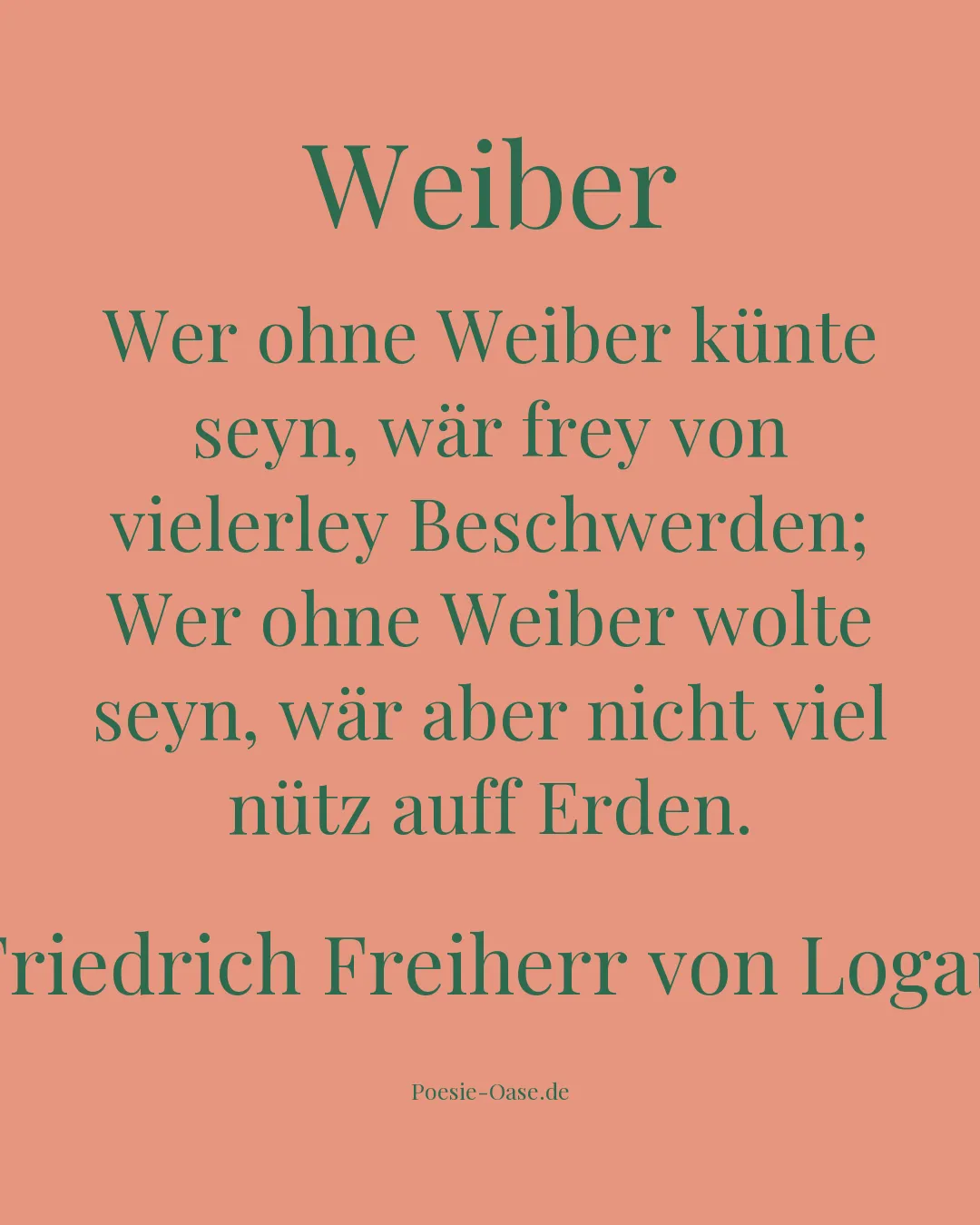 Illustration zu Weiber