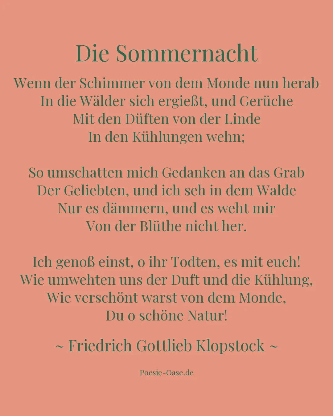 Illustration zu Die Sommernacht