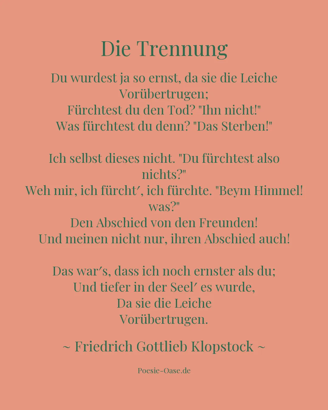 Illustration zu Die Trennung