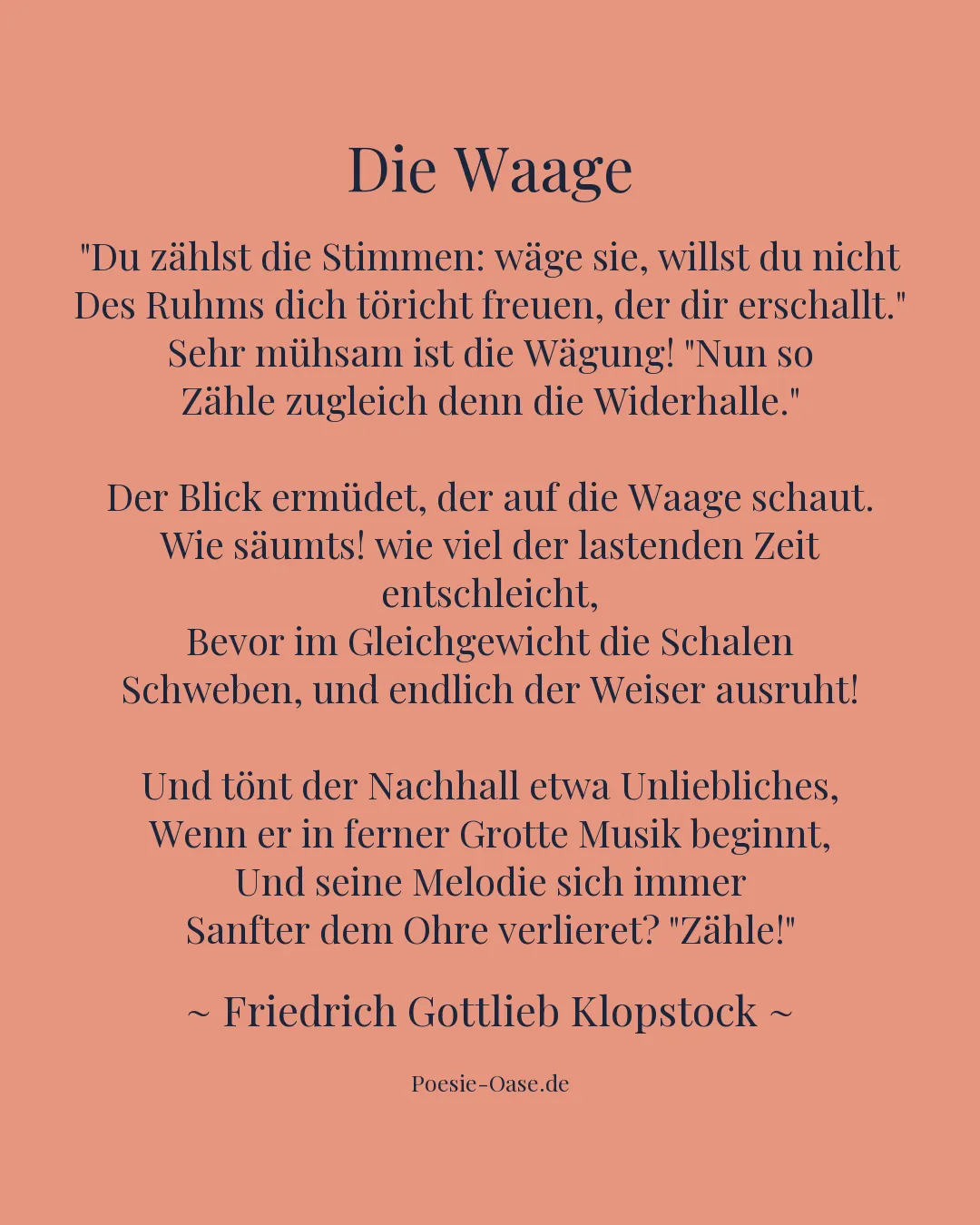 Illustration zu Die Waage