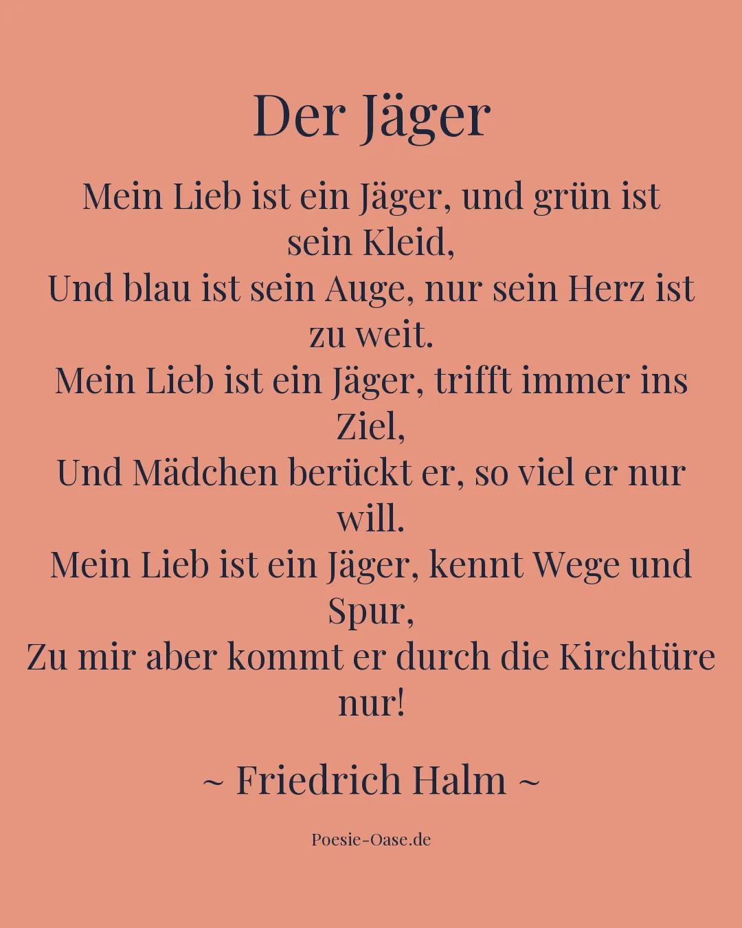 Illustration zu Der Jäger