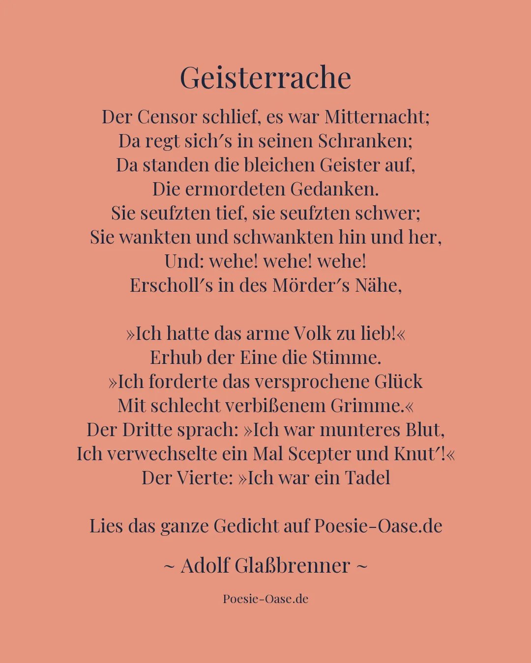 Illustration zu Geisterrache