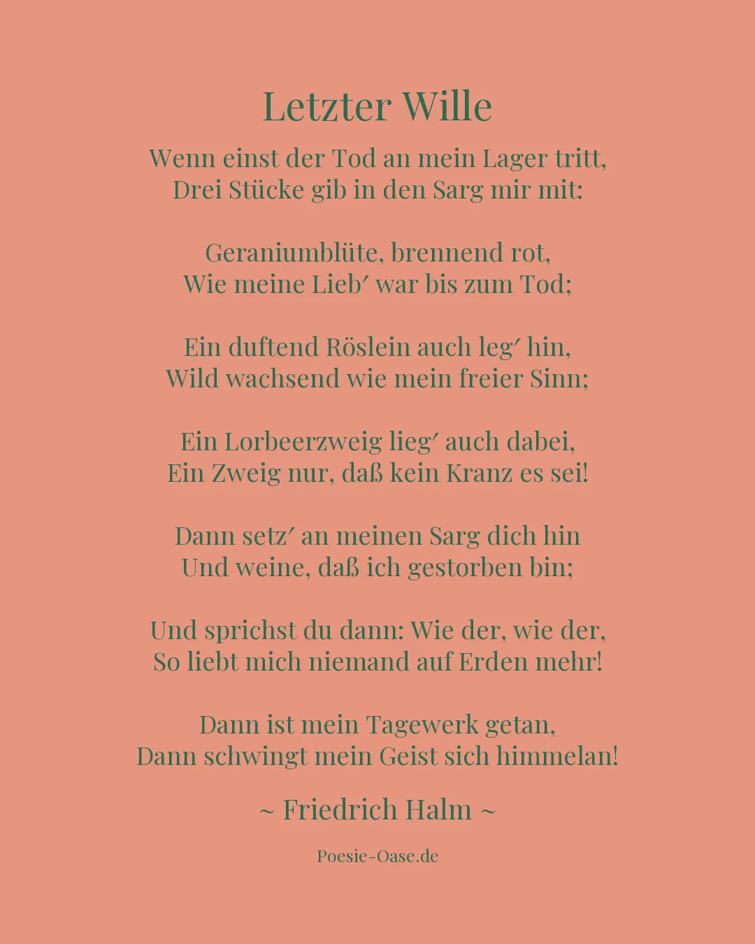 Illustration zu Letzter Wille