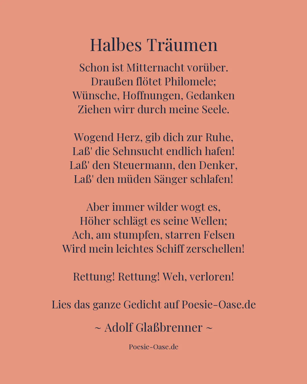 Illustration zu Halbes Träumen