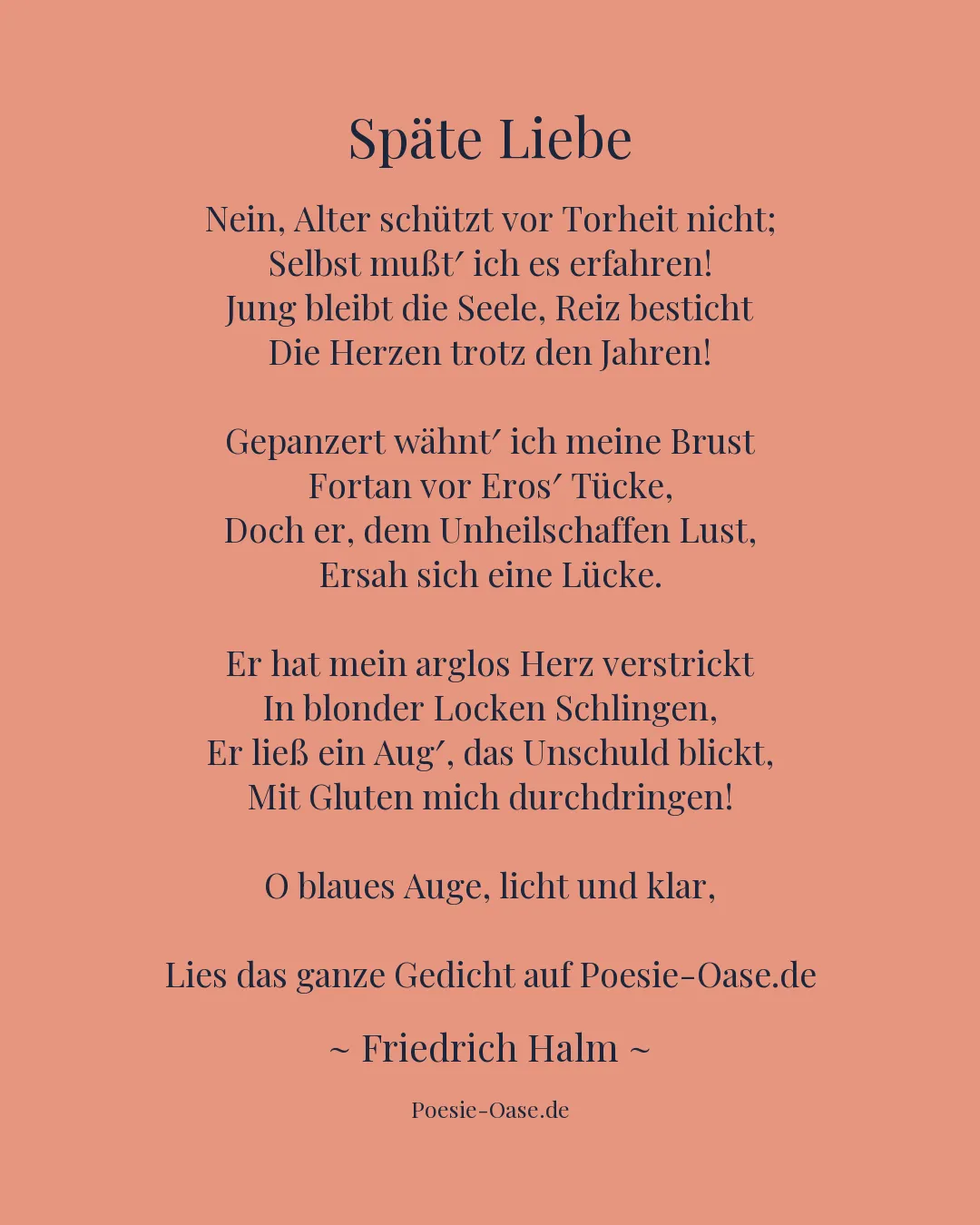 Illustration zu Späte Liebe