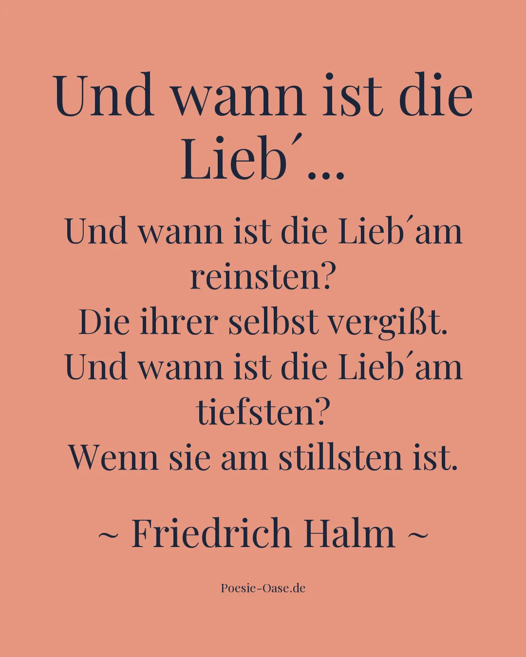 Illustration zu Und wann ist die Lieb´...