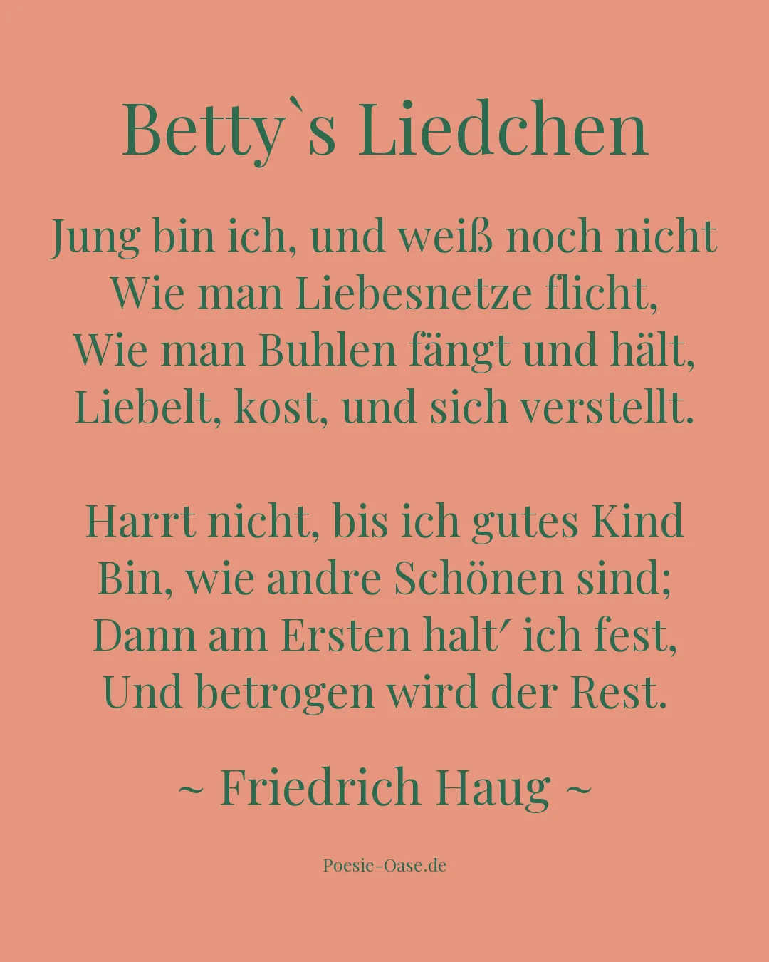 Illustration zu Betty`s Liedchen