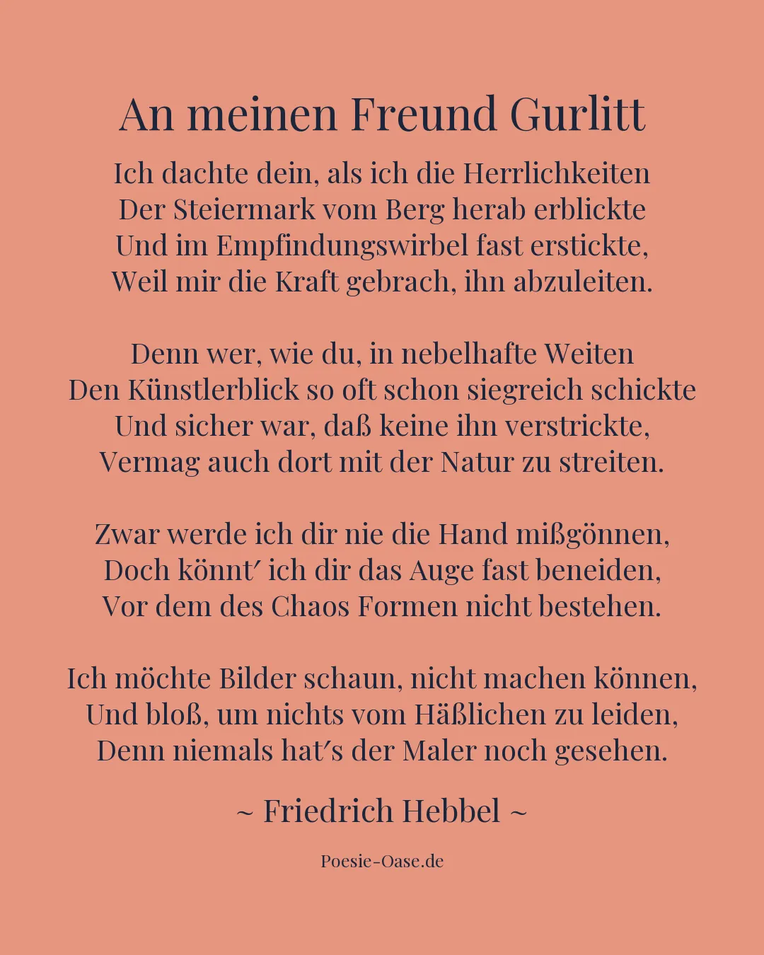 Illustration zu An meinen Freund Gurlitt