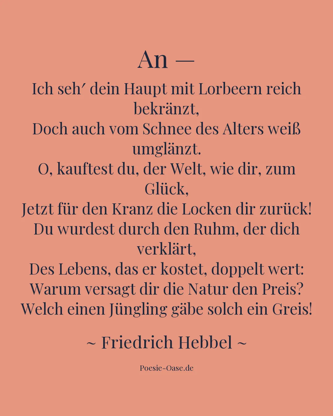 Illustration zu An —