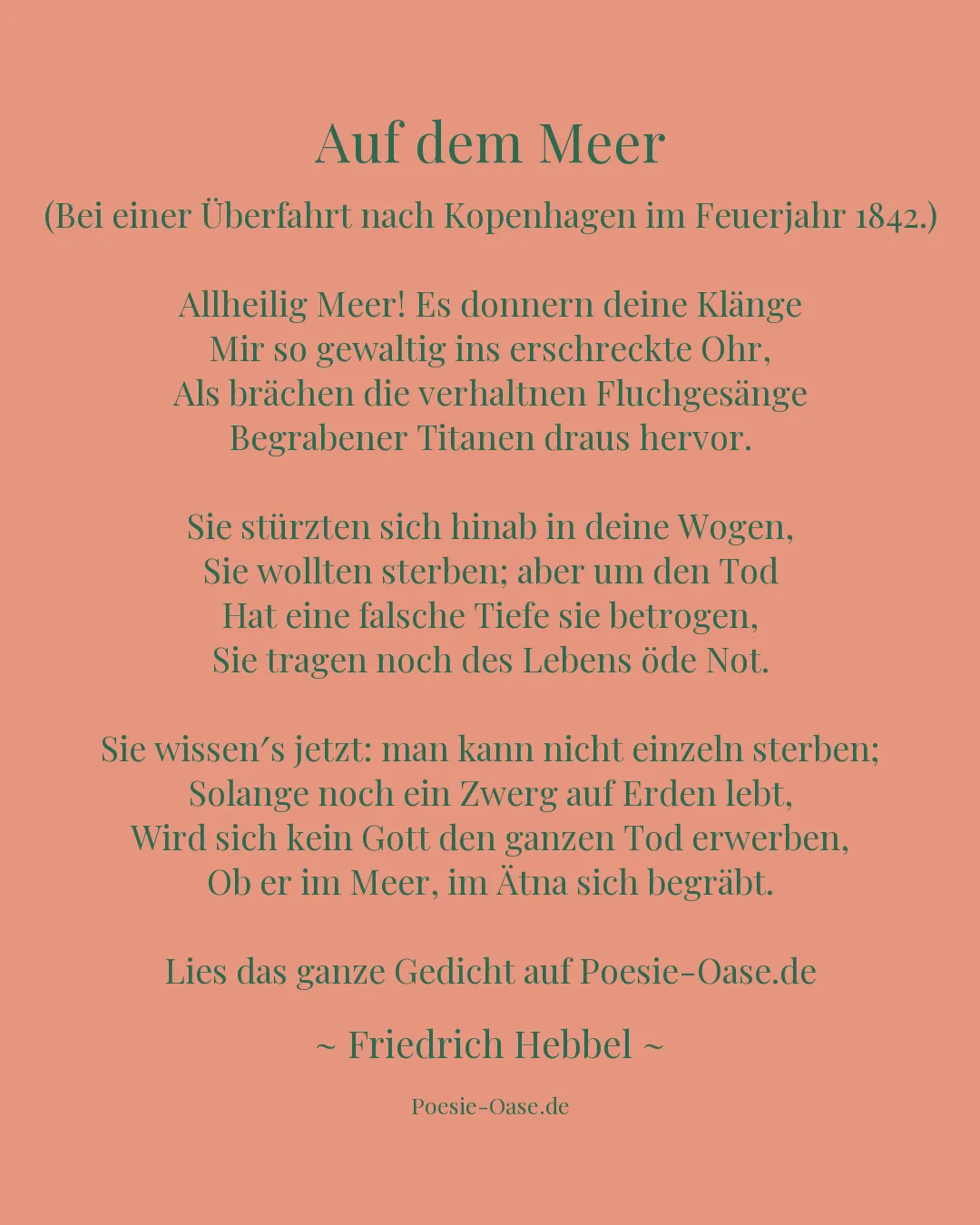 Illustration zu Auf dem Meer