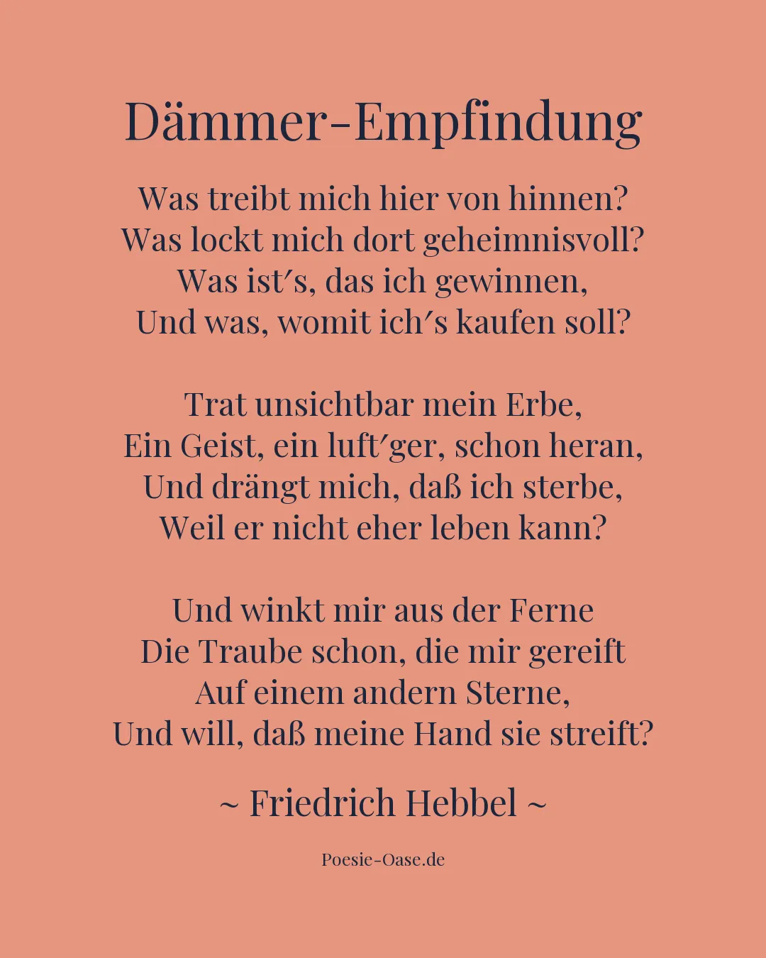 Illustration zu Dämmer-Empfindung