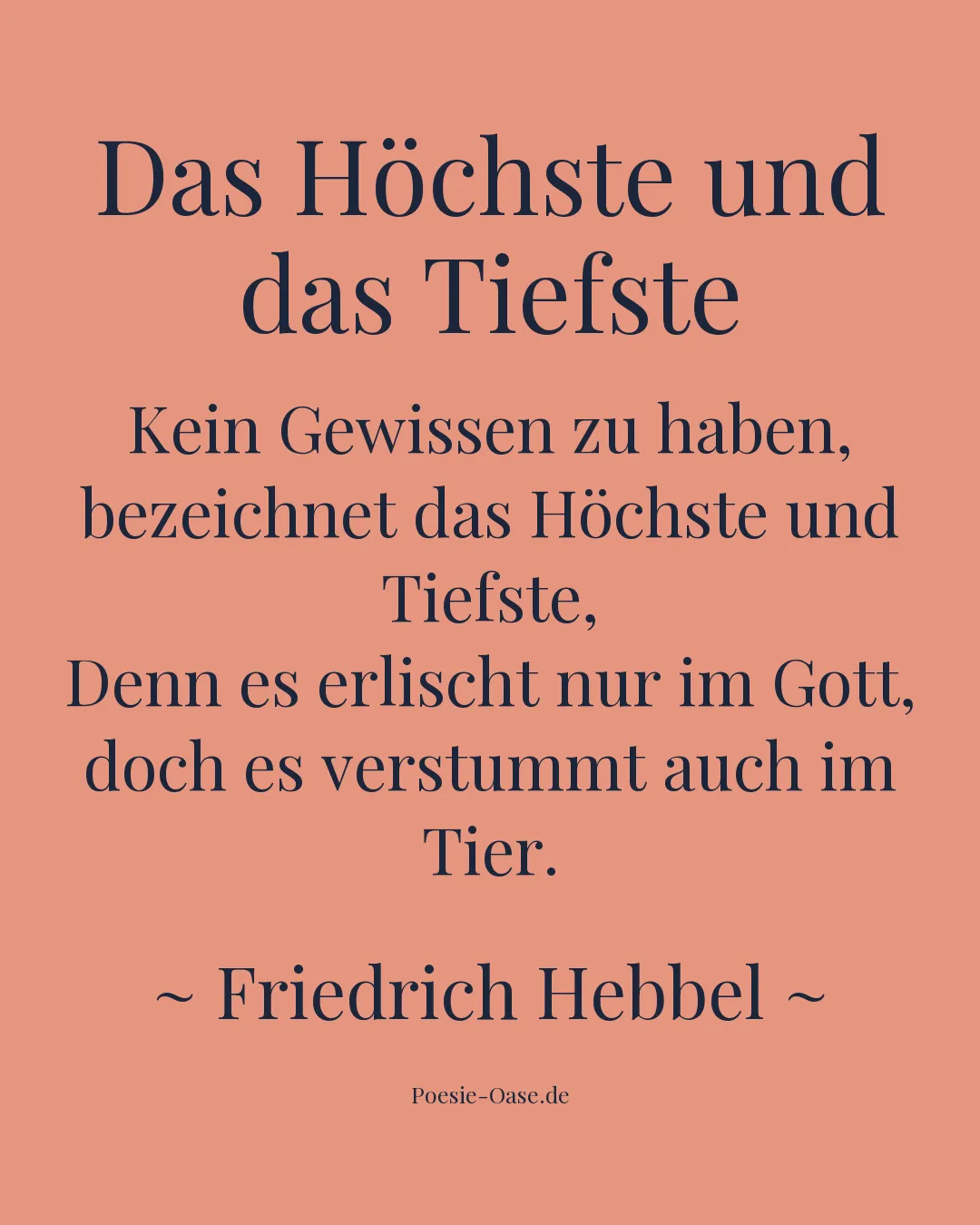Illustration zu Das Höchste und das Tiefste