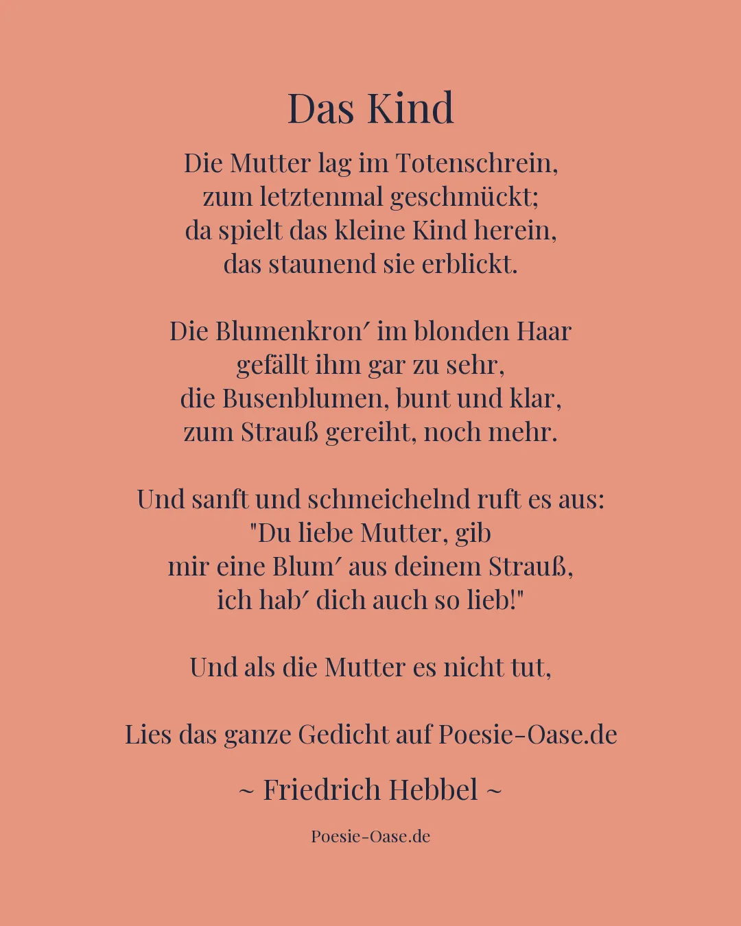 Illustration zu Das Kind