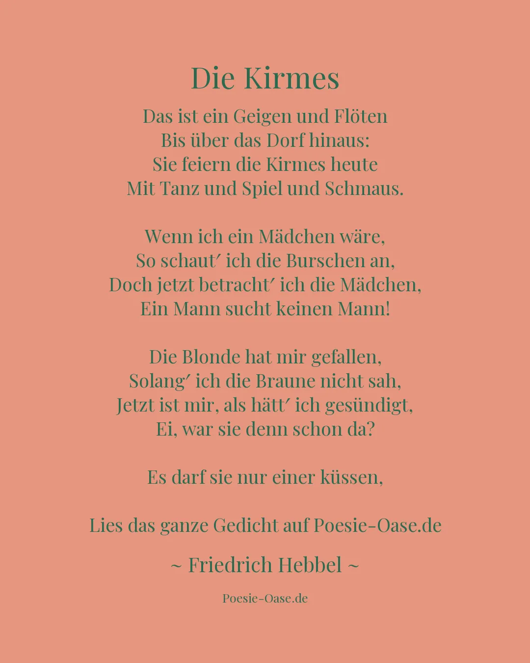 Illustration zu Die Kirmes