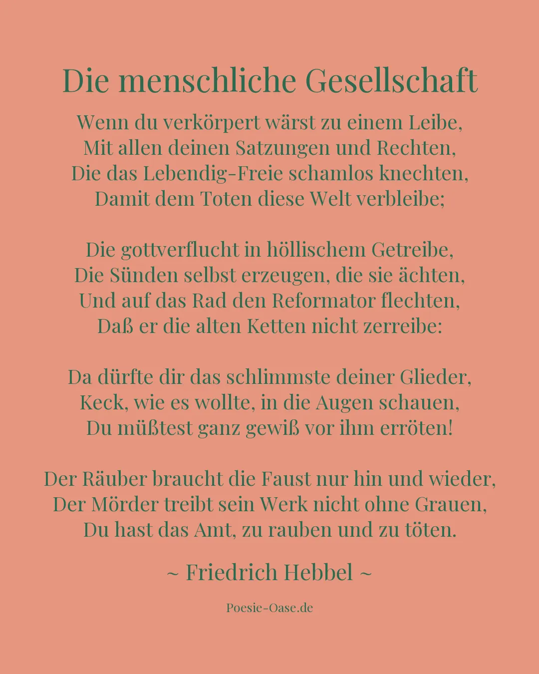 Illustration zu Die menschliche Gesellschaft