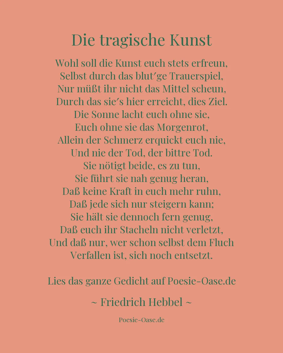 Illustration zu Die tragische Kunst