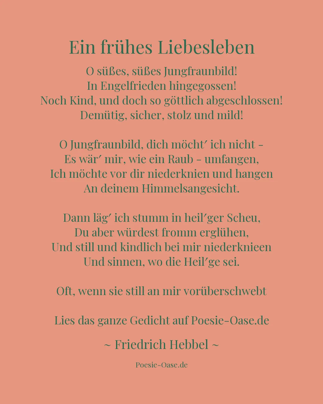Illustration zu Ein frühes Liebesleben