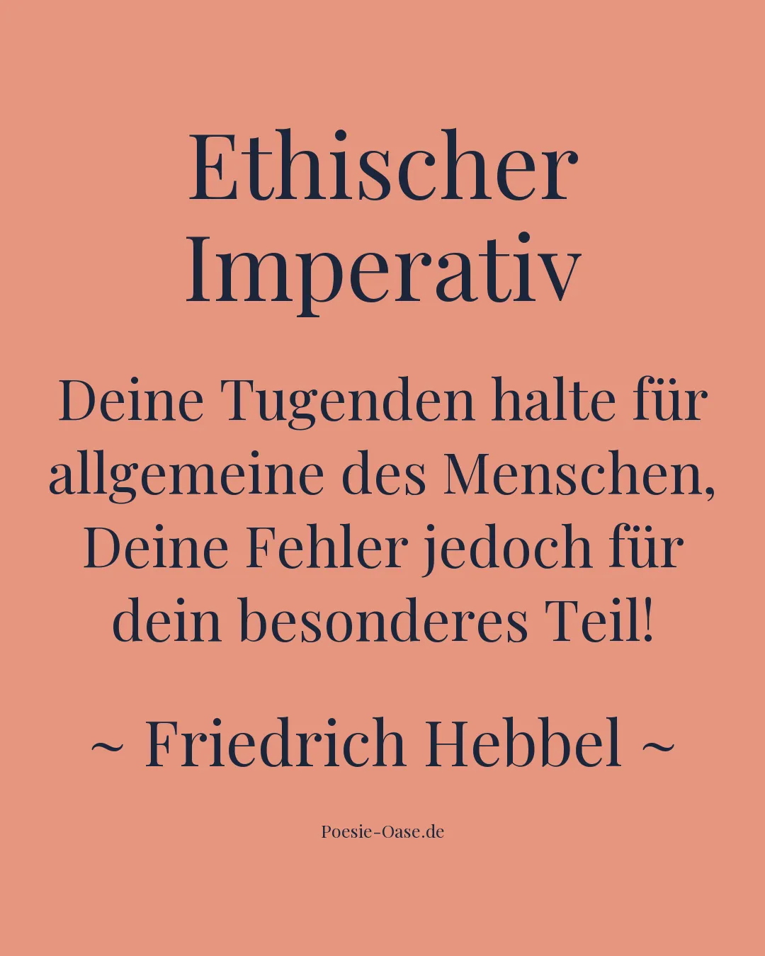 Illustration zu Ethischer Imperativ