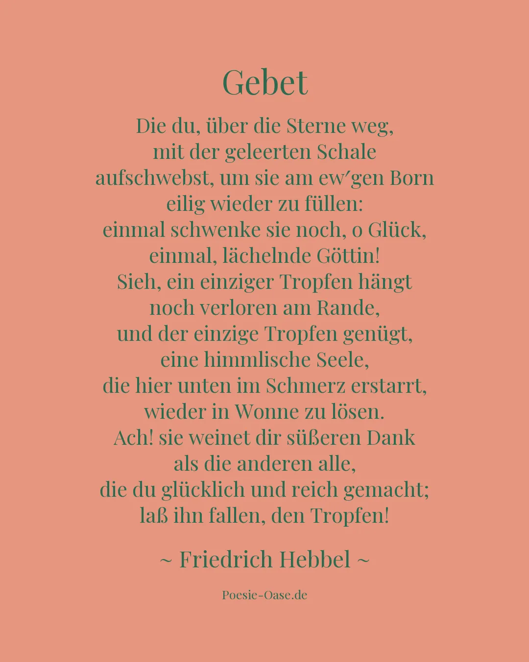 Illustration zu Gebet