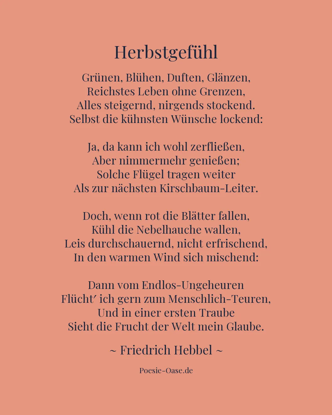 Illustration zu Herbstgefühl