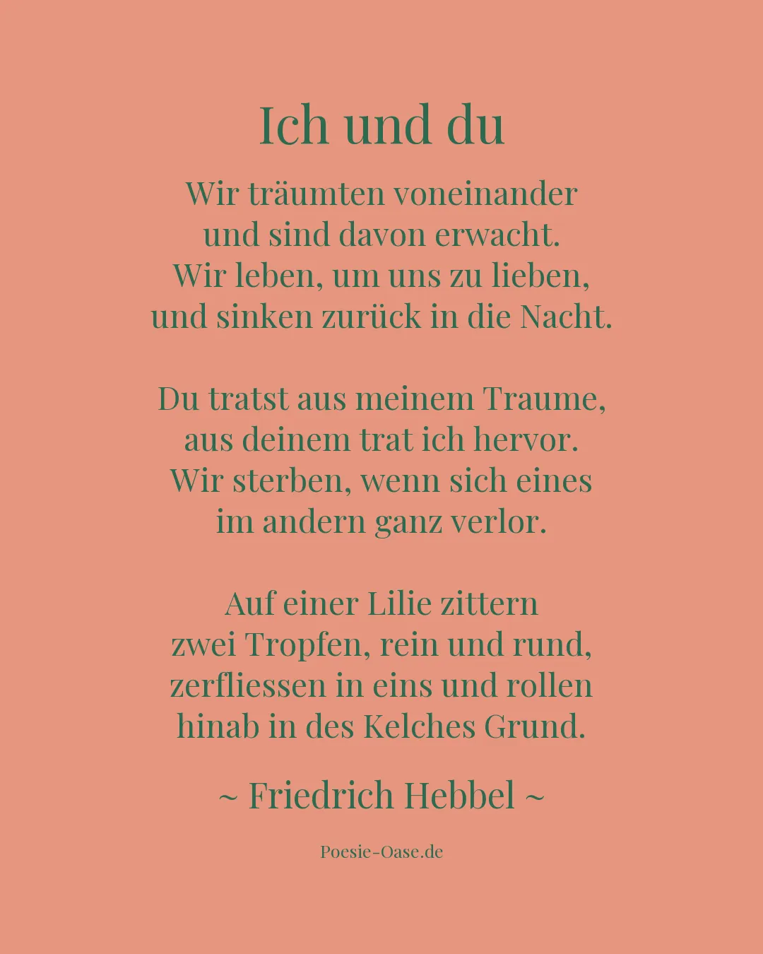 Illustration zu Ich und du