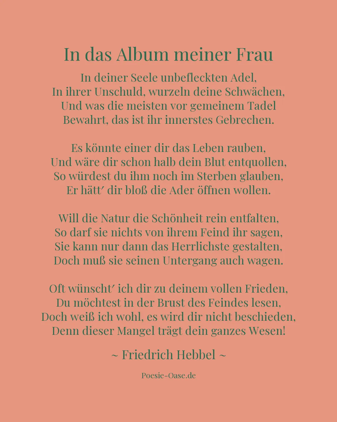 Illustration zu In das Album meiner Frau
