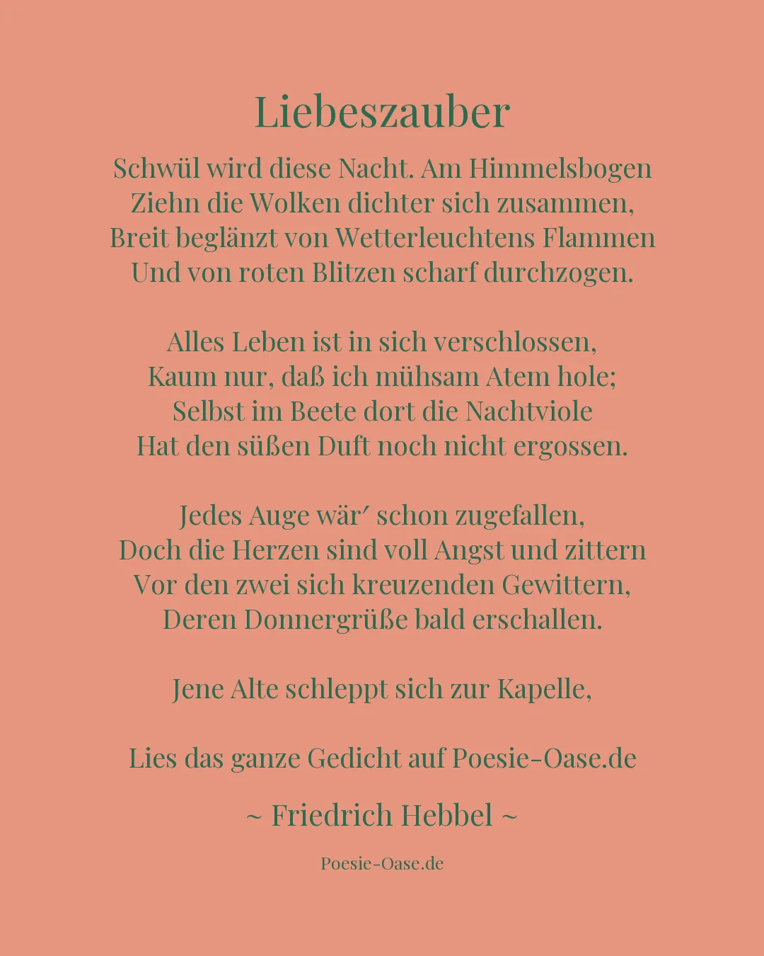 Illustration zu Liebeszauber