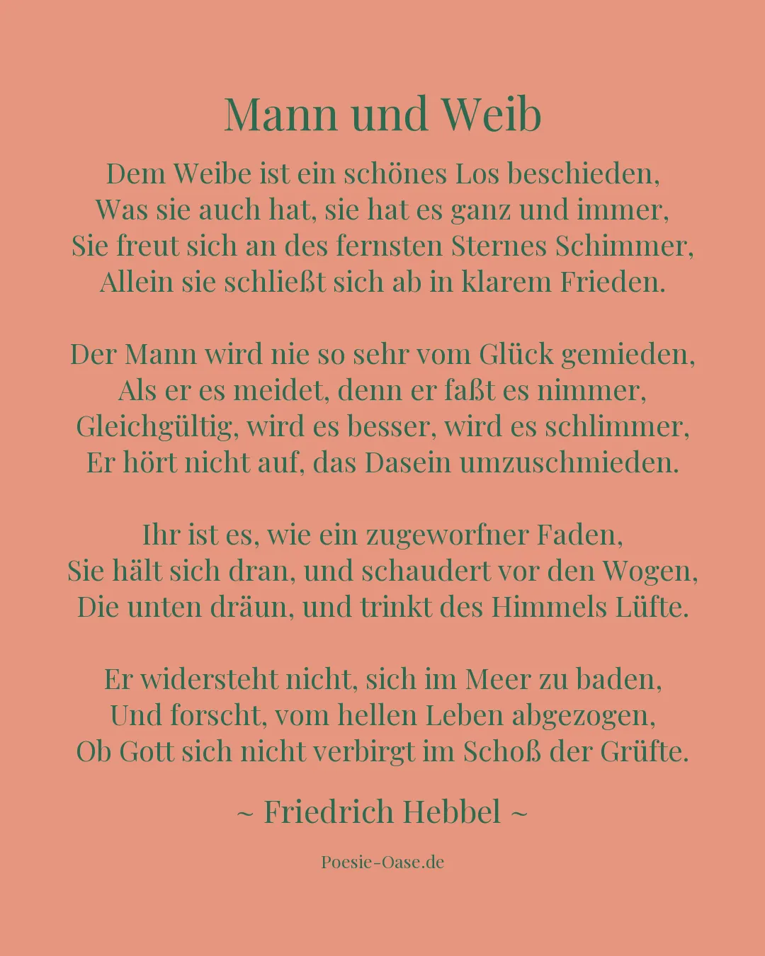 Illustration zu Mann und Weib